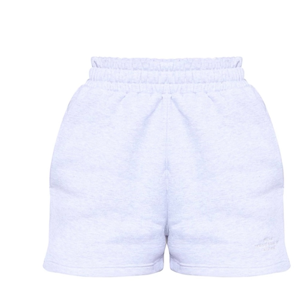 Pretty Little Thing Grey Sweat Shorts | Size XS